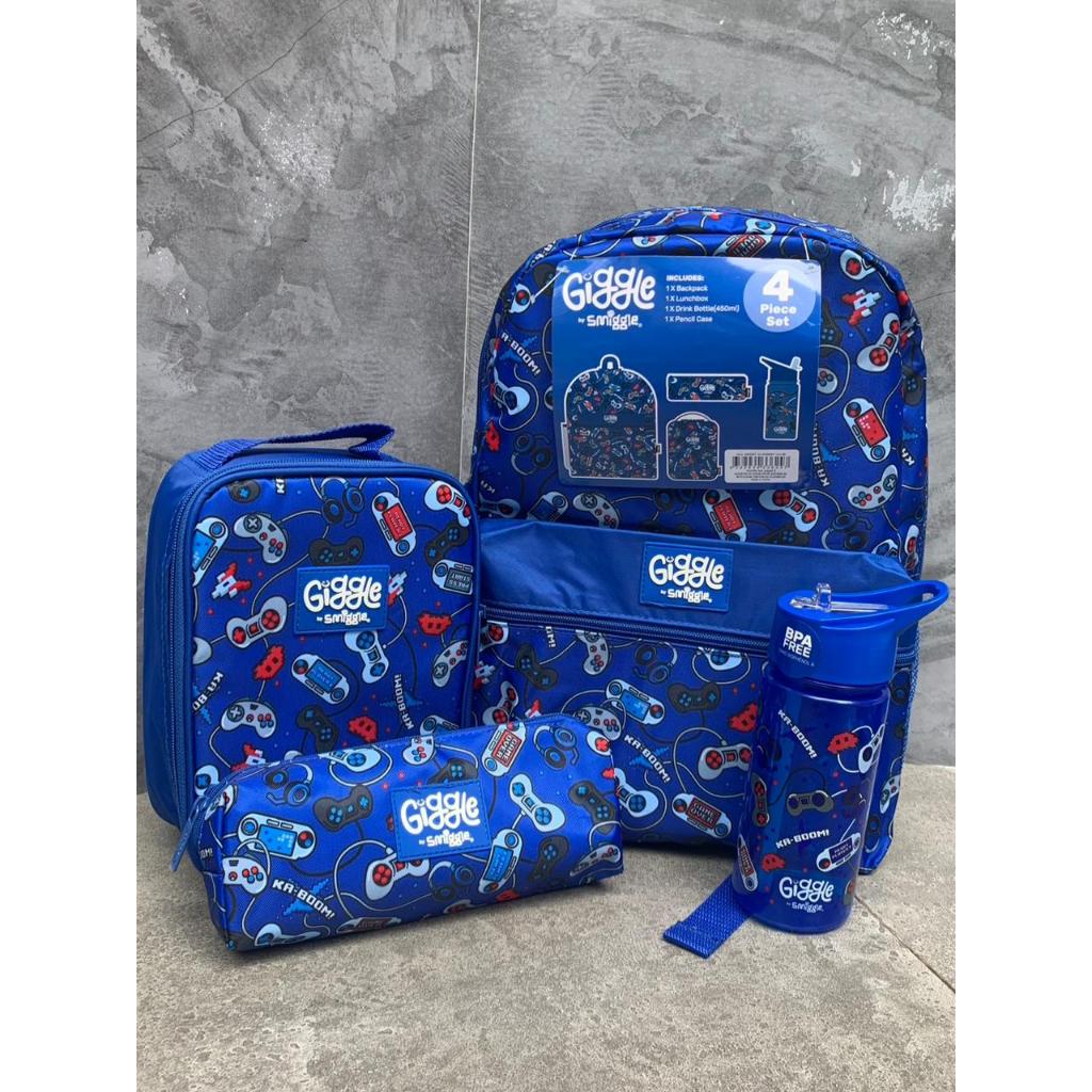 GIGGLE IV SET BACKPACK GAME - SET TAS RANSEL SMIGGLE