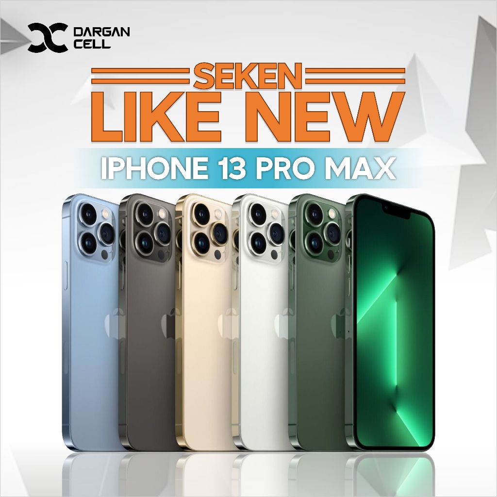 HANDPHONE 13 PRO MAX 128GB 256GB 1TB SECOND ALL OPERATOR WIFI ONLY