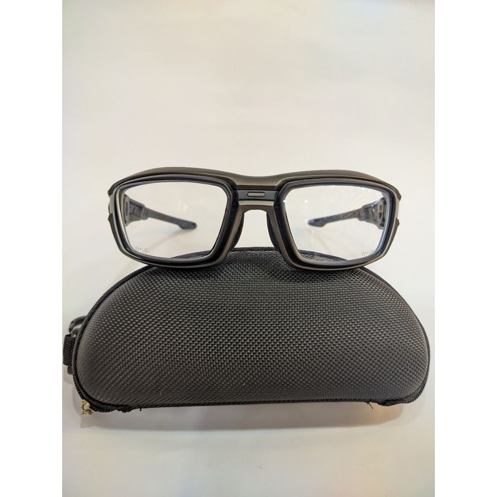 FRAME KACAMATA SAFETY WORKSAFE SAFETY PRESCRIPTION GLASSES - KACAMATA SAFETY  - FULL BLACK - OPTIK S