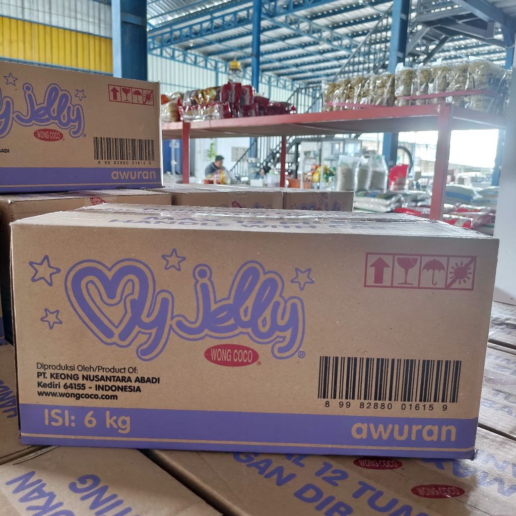 Wong Coco MY JELLY KARTON 6 kg  Jeli