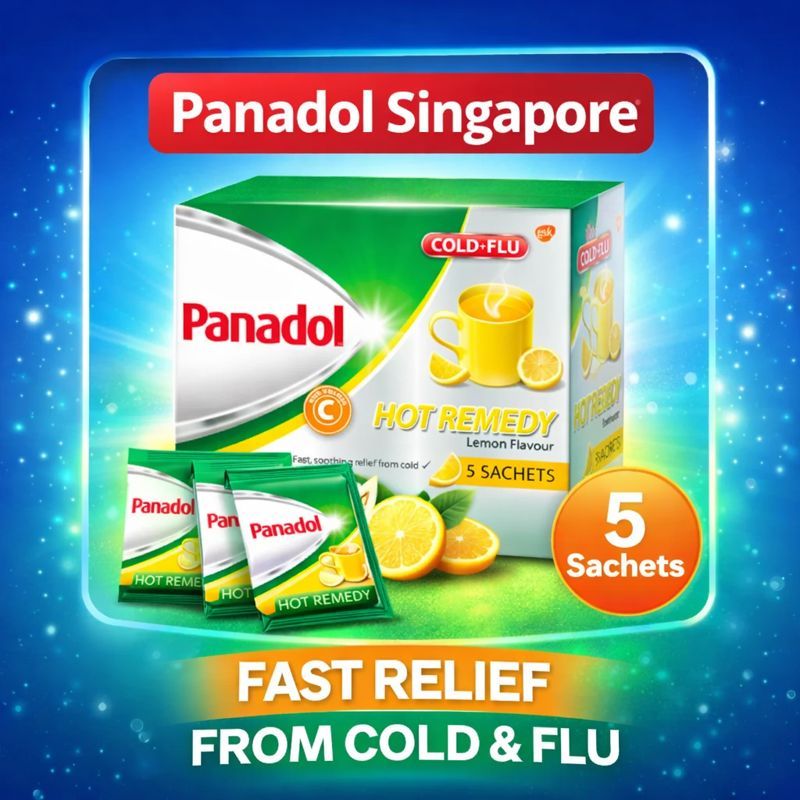 Panadol Hot Remedy, 5 sachets (Singapore)