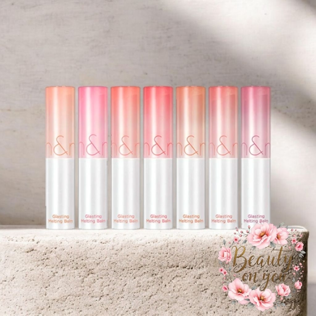 Romand Glasting Melting Balm - Balm Lipstik Vegan dengan Tekstur Ringan dan Lembut