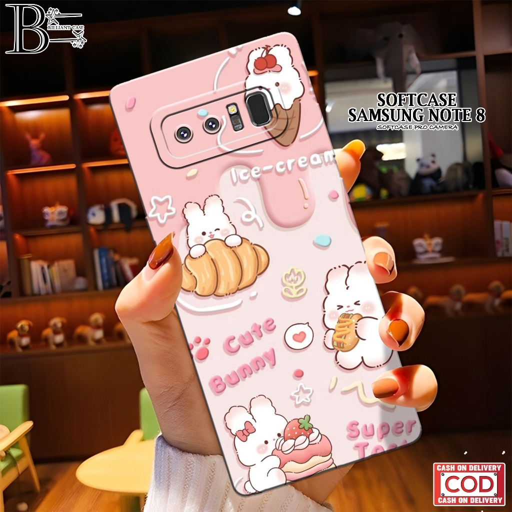 Case Samsung Note 8 Terbaru - Fashion Case Lucu - Casing Samsung Note 8 Terbaru - Silikon Pro Camera