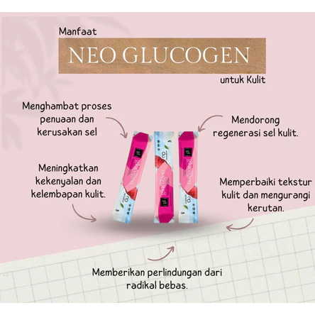MOMENT NEO GLUCOGEN Antioksidan & Collagen untuk Kulit Halus