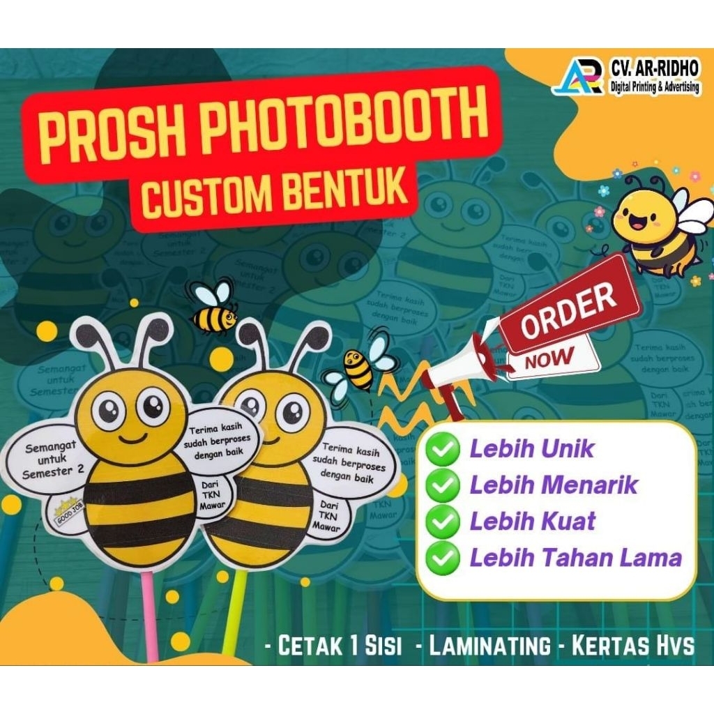 Photo Props Wedding | Pernah pernik photo booth | Photo Props
