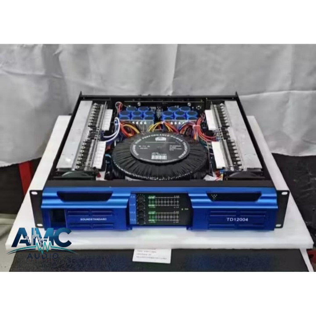 POWER AMPLIFIER SOUNDSTANDARD TD12004 TD 12004 4CH 4X1200 WATT
