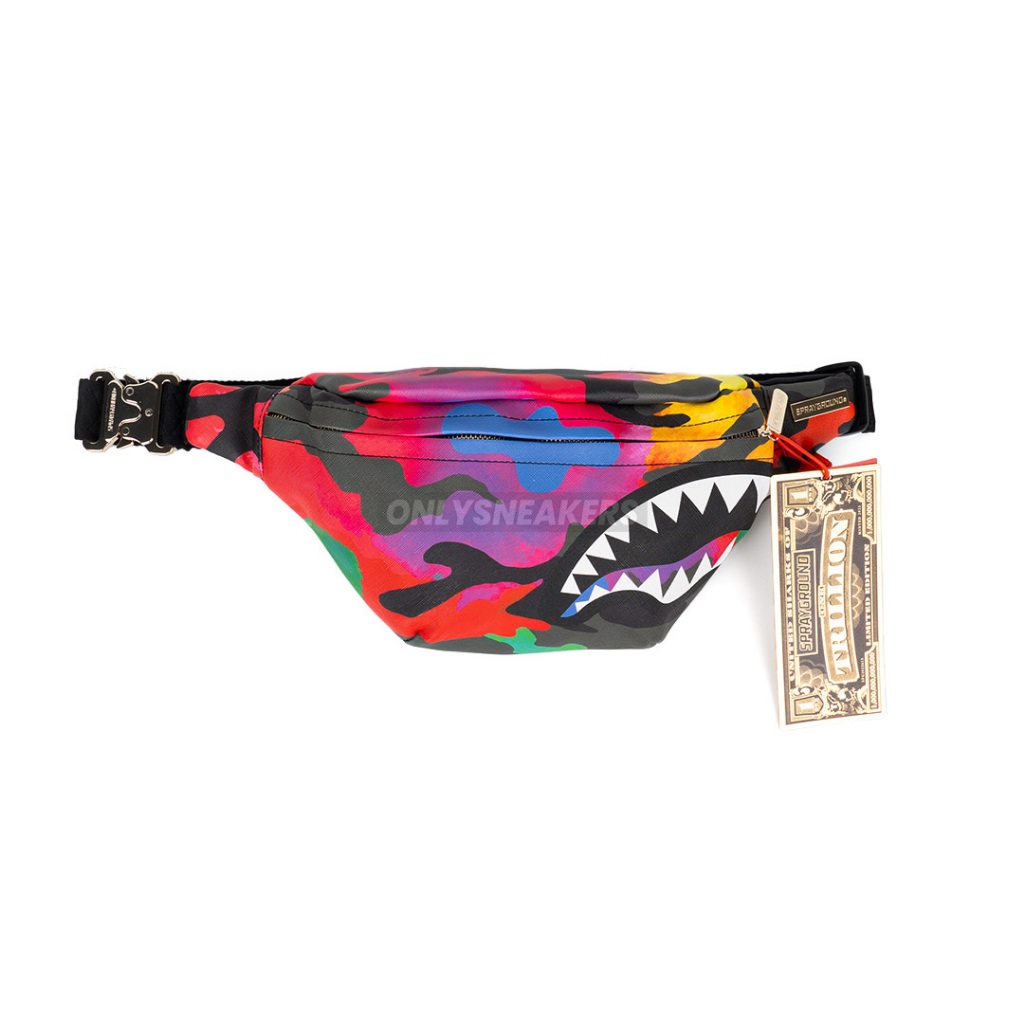 SPRAYGROUND CAMOBURST SAVVY CROSSBODY BAG