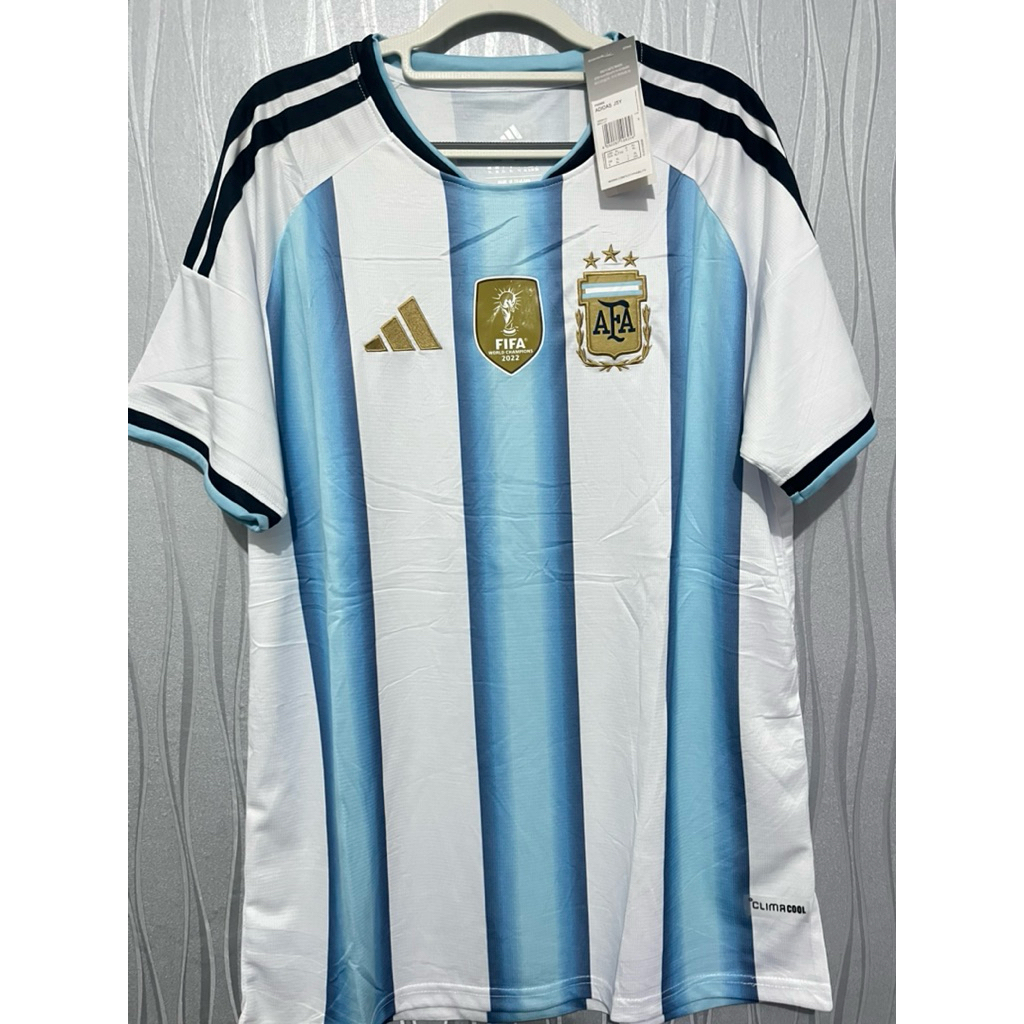 ADIDAS ARGENTINA 2026 WORLD CUP HOME JM8396 Jersey Bola Pria ORIGINAL