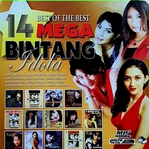 Kaset MP3 Slow Rock Mega Bintang Idola