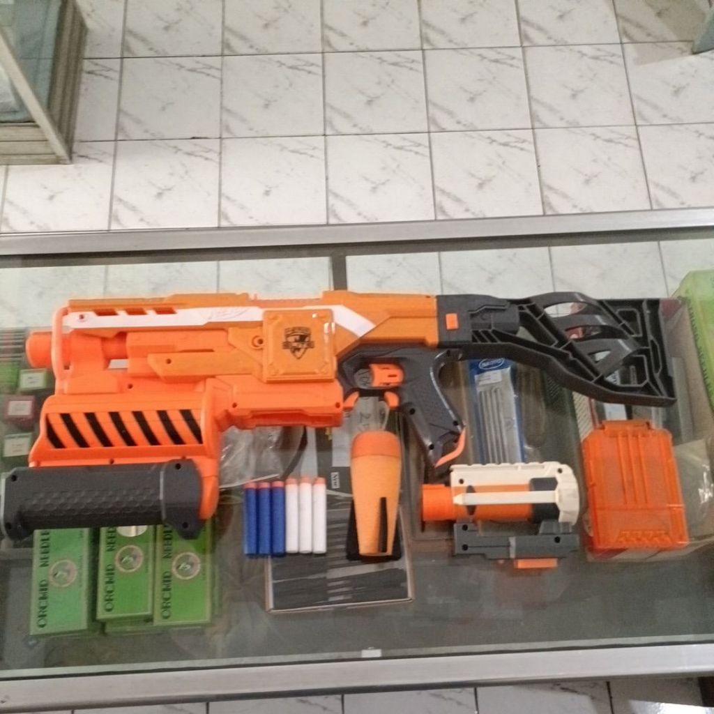 Jual Nerf Demolisher Bonus Barrel