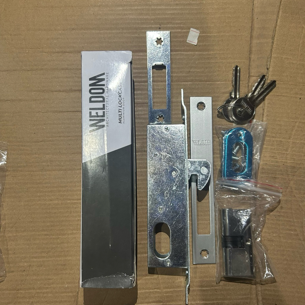 (1 paket) body kunci sliding camlok