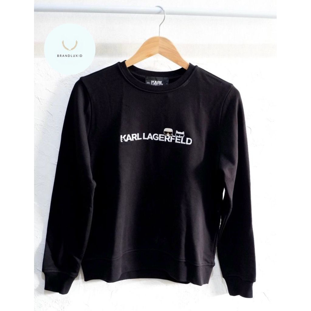 Karl Lagerfeld Ikonik Logo Sweatshirt