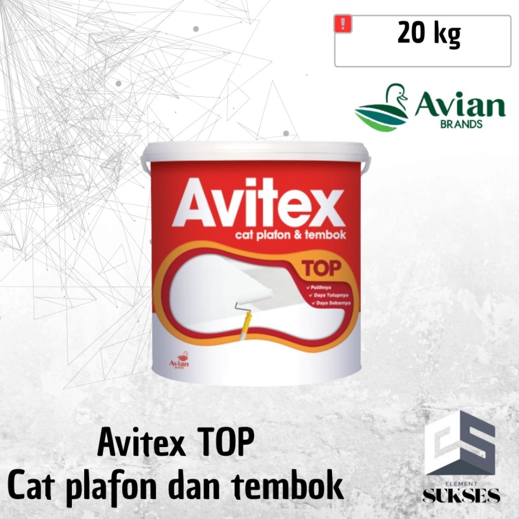 AVITEX TOP Cat tembok dan plafon 20Kg