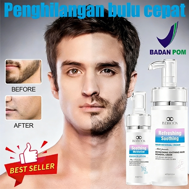 Penghilang Bulu Permanen / Krim Penghilang Bulu pria Permanen /krim penghilang bulu kemaluan   Peron