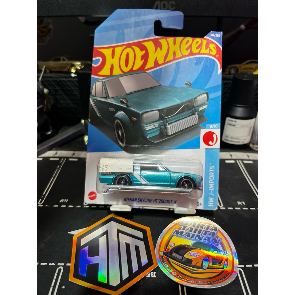 Hot Wheels Nissan Skyline HT 2000GTX Biru Blue