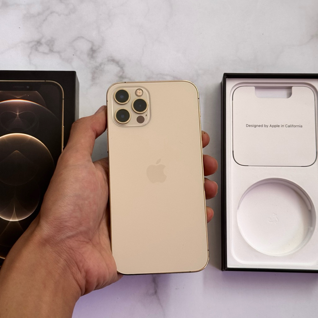 iPhone 12 Pro 128GB iBox Second Fullset Original