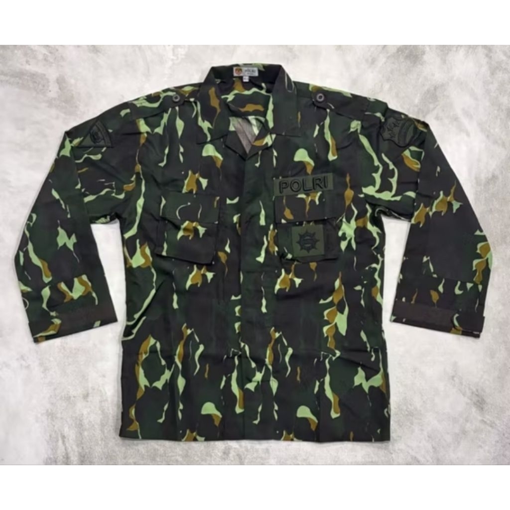 Seragam PDL Jatah Tactical Loreng Brimob