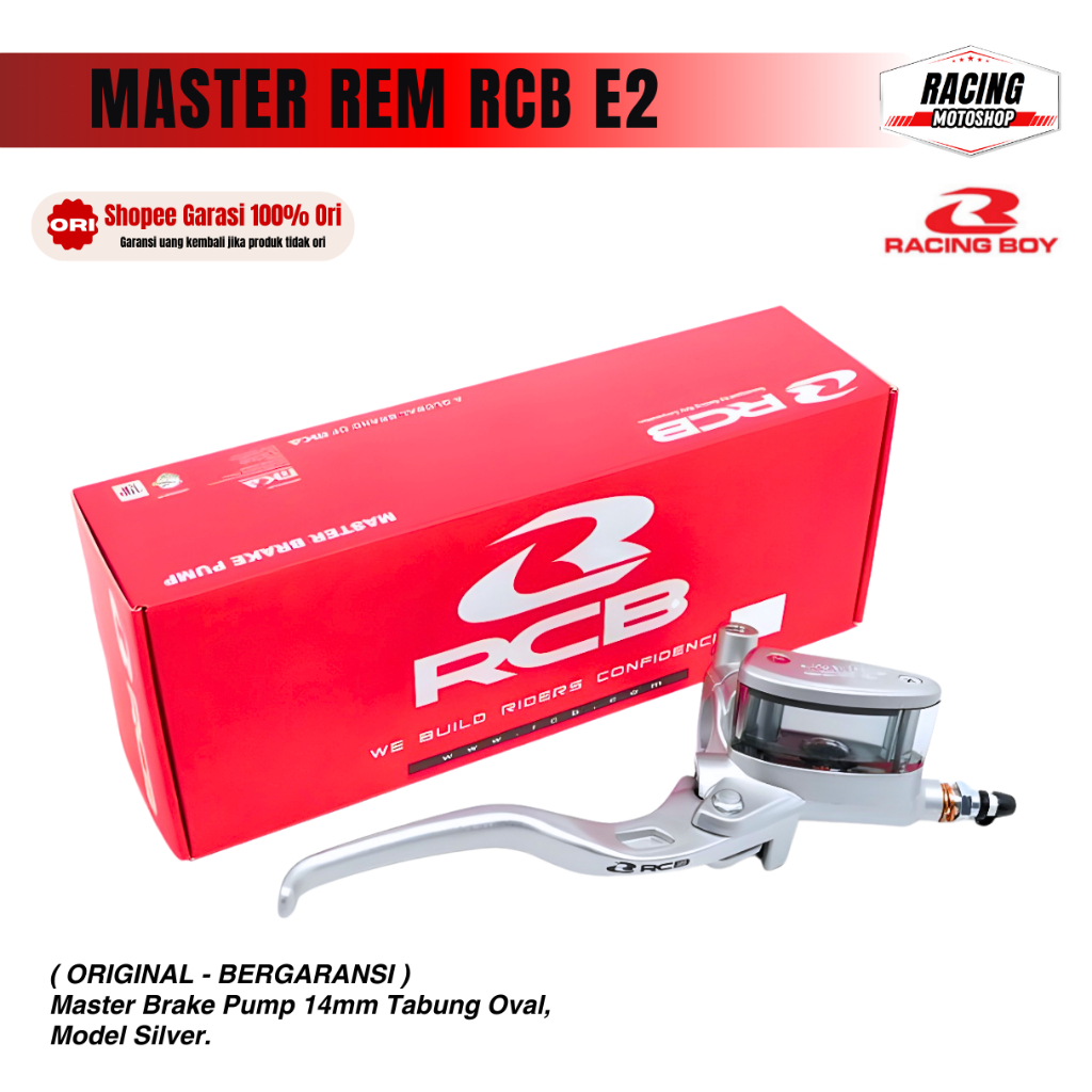 MASTER REM RCB KANAN KIRI HANDLE KOPLING RCB E2 - MASTER REM RCB KIRI KANAN BEAT VARIO CB CBR AEROX