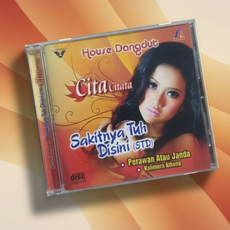 CD Cita Citata - House Dangdut Sakitnya Tuh Disini (Disc Ada Baret Halus Pemakaian) / Tuty Wibowo,Mi