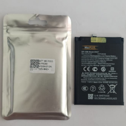 BATERAI XMI POCO X3 PRO/X3 NFC/BN-57 ORI