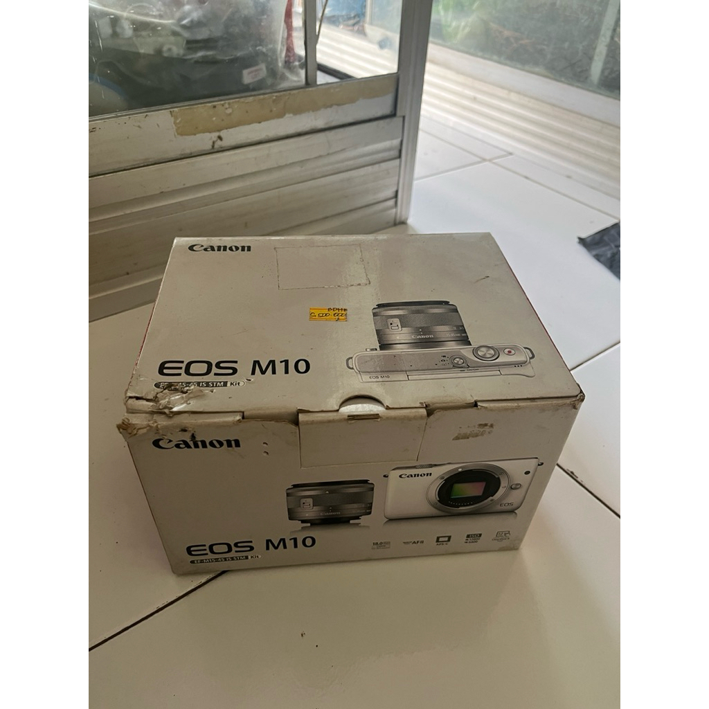 Kardus Kamera Canon M10 Dusbox Kamera Canon m10