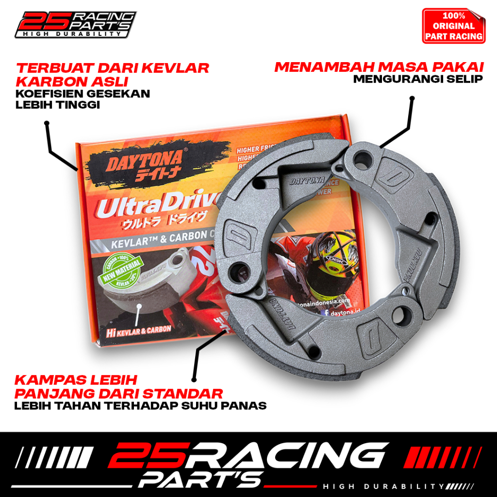 BEAT FI - KAMPAS GANDA DAYTONA GENIO-SCOOPY ESP-BEAT KARBU-DAYTONA KAMPAS GANDA RACING