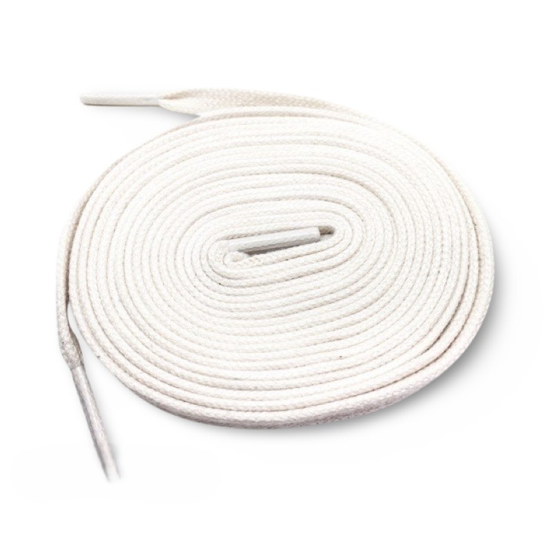 Tali Sepatu HANVADZ - Putih Tulang | Putih Natural 120Cm