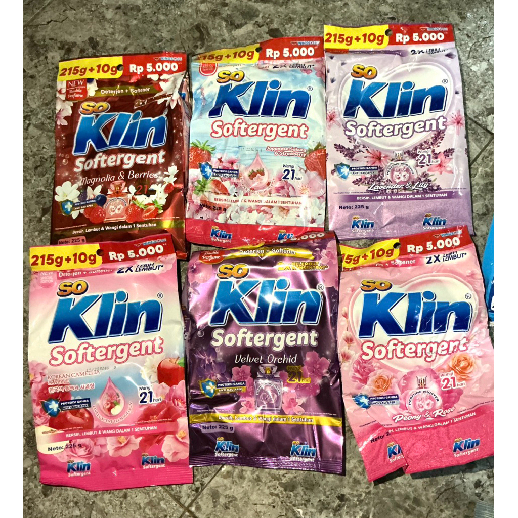 Soklin Softergent Powder 5000 an