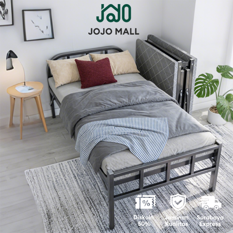 Tempat Tidur Lipat Ranjang Lipat Ranjang Besi Lipat Ranjang Lipat Tidak diperlukan instalasi