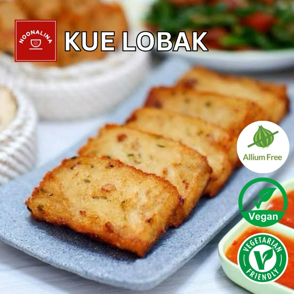 Kue Lobak Goreng - 5pcs VEGAN / VEGETARIAN FROZEN