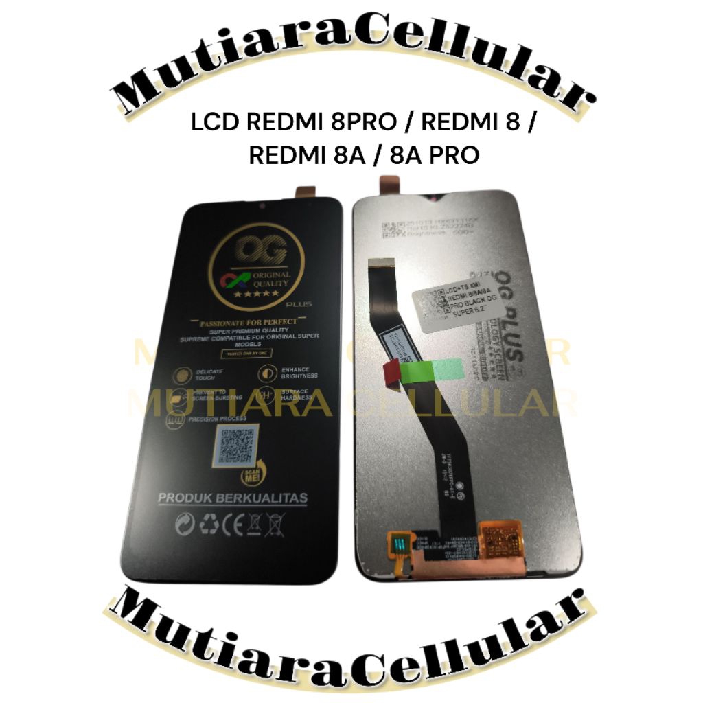 LCD REDMI 8PRO / REDMI 8 / REDMI 8A / 8A PRO