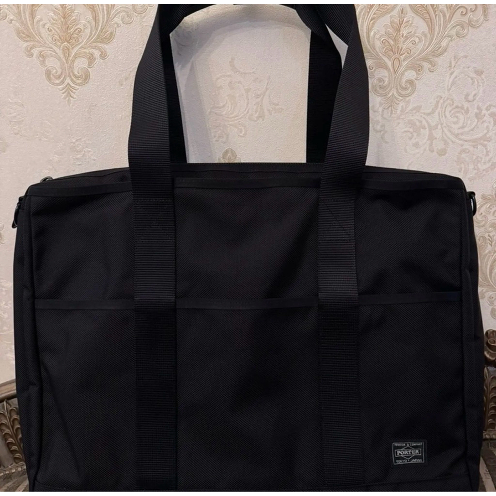 porter 2 way tote bag - laptop shoulder bag