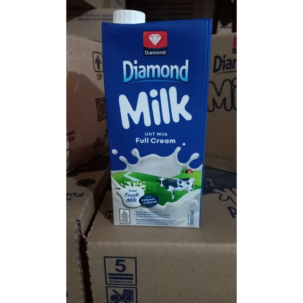 Susu Diamond Full Cream 1 liter