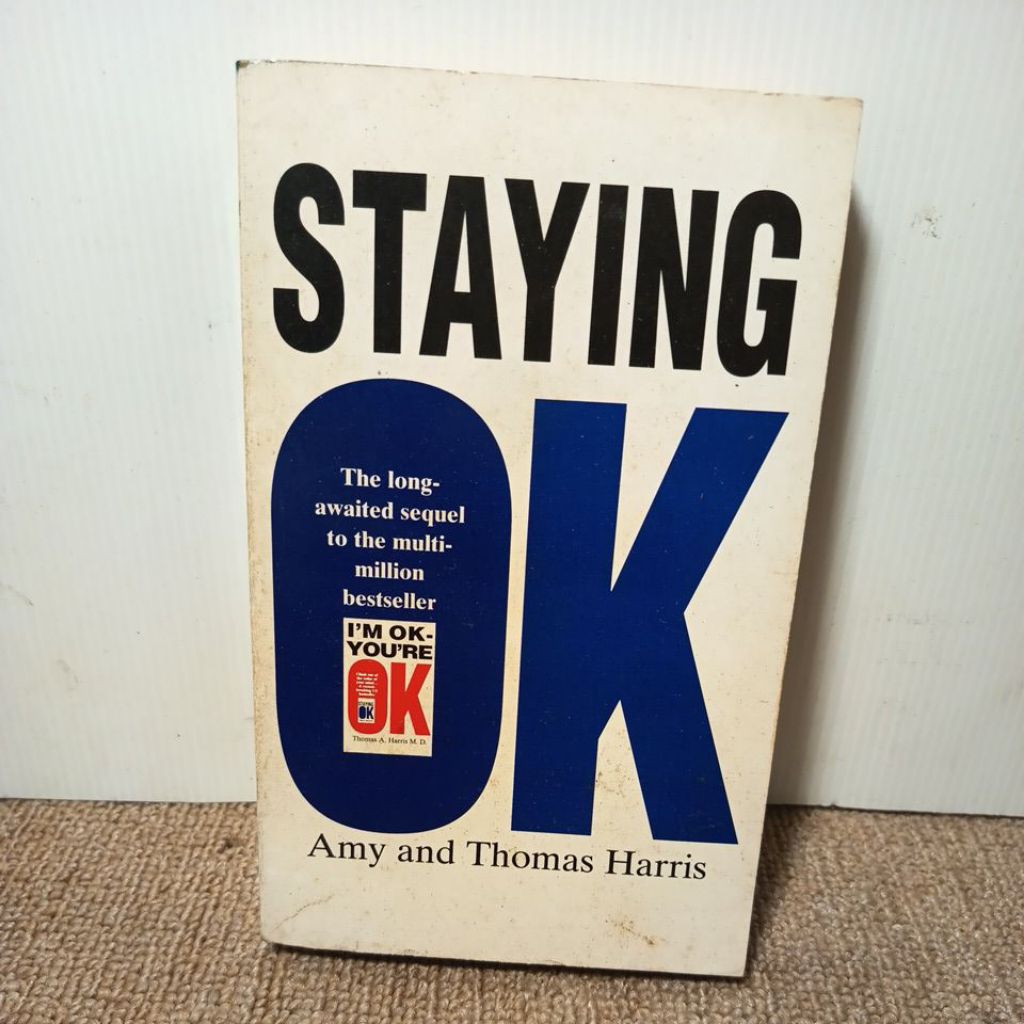 staying ok by amy and thomas harris (buku bekas ori)