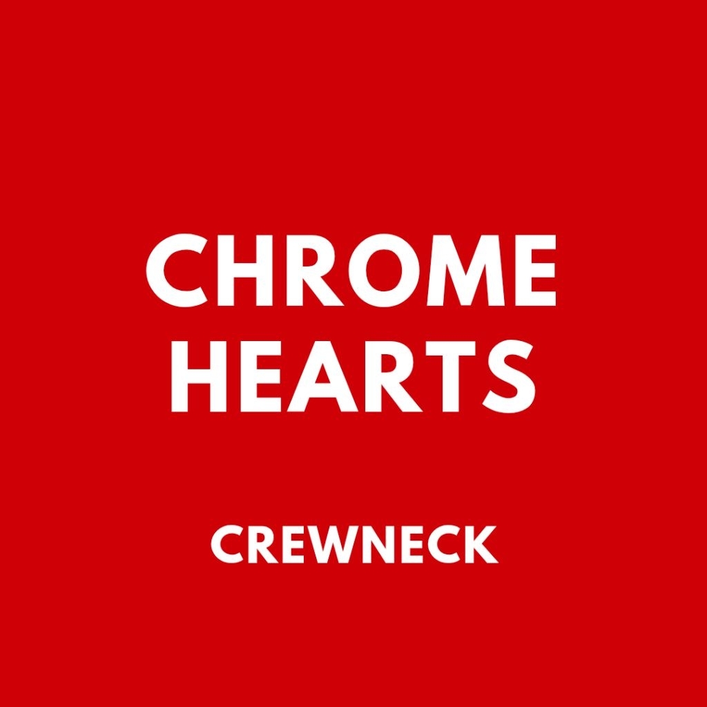 LINK CO SWEATER CREWNECK CH CHR0ME HEARTS