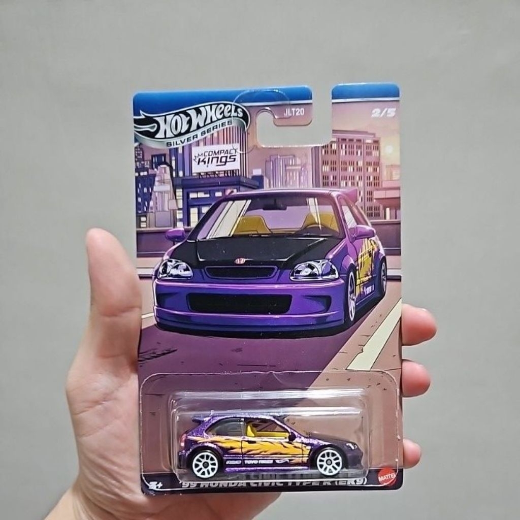 Hotwheels 99 Honda Civic Type R (EK9)