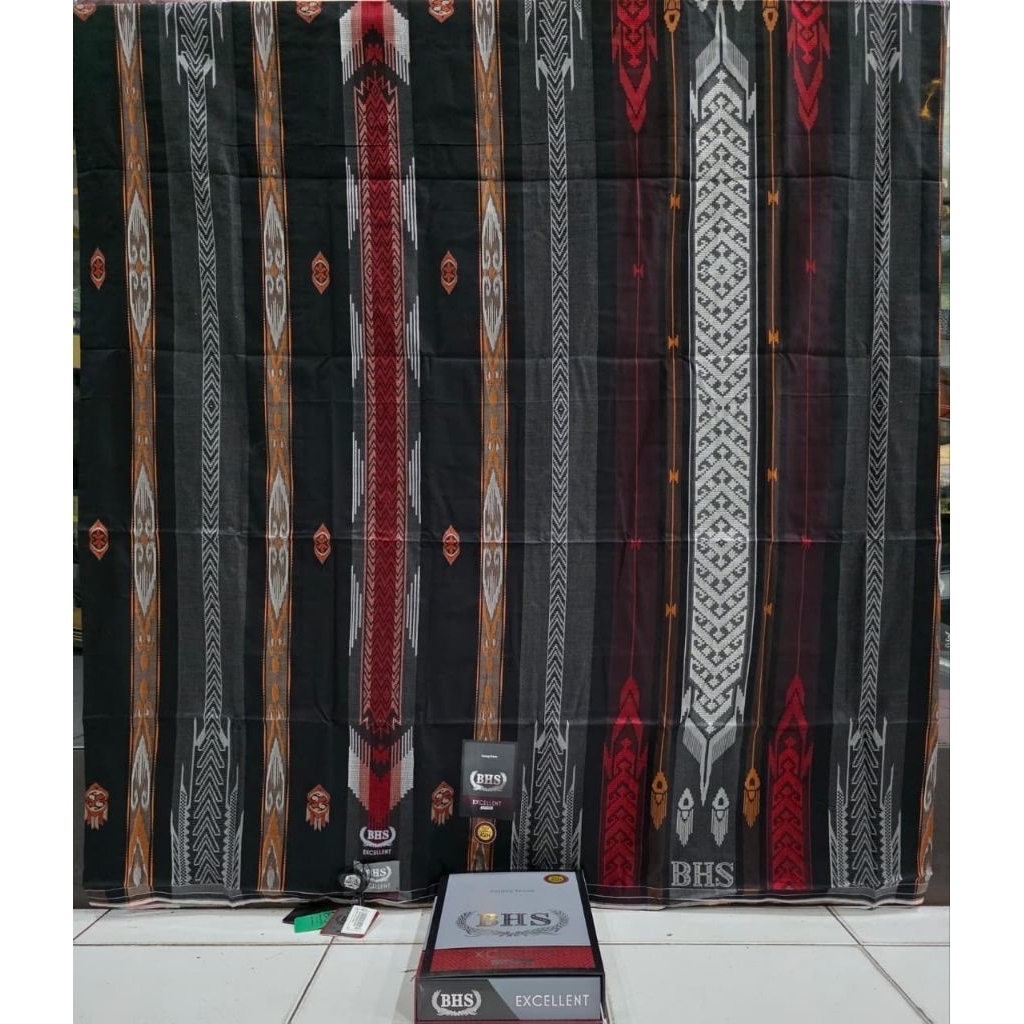 Sarung BHS Excellent Mercerized JACQUARD Motif JGB JGT JTB JGK JGS JSK JGE JGR Silver
