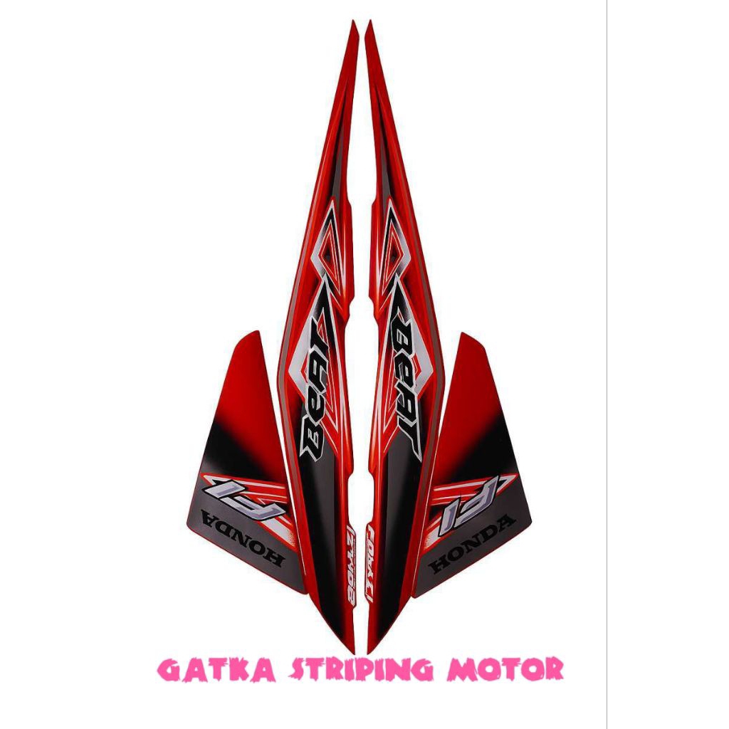 Beat Fi Tahun 2013 Full body Merah