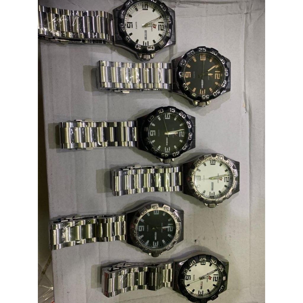 JAM TANGAN SWISS ARMY STAINLESS ANTI KARAR 1614