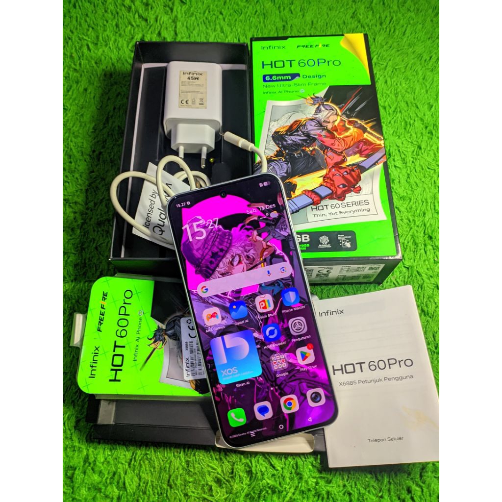 Infinix hot 60 pro Ram 8/256gb second