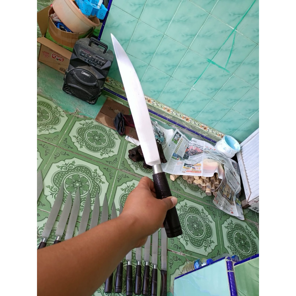 pisau penyembelihan hewan qurban dll asli Madura
