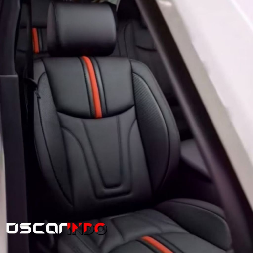 sarung jok mobil Avanza Xenia Veloz 2016 - 2021 full 3 baris bahan Oscar