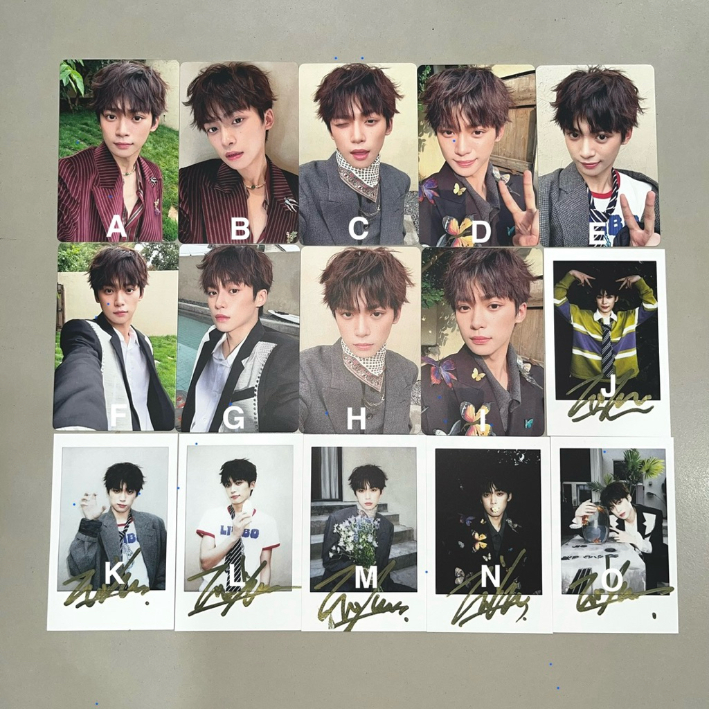 READY INA PC PHOTOCARD ZIYU MEN'S UNO MAGAZINE BUTTERLY WINK ESQUIRE MAJALAH TIAN XUNING