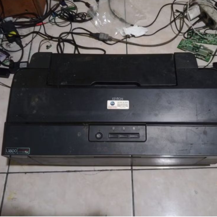 PRINTER EPSON L1800 KOSONGAN TINGGAL PASANG HEAD