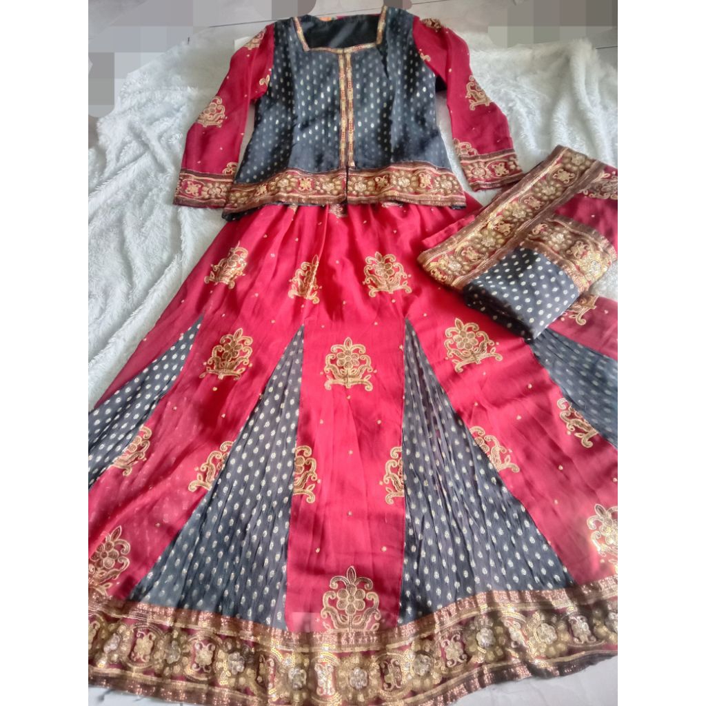 Lehenga wedding india Pl like new
