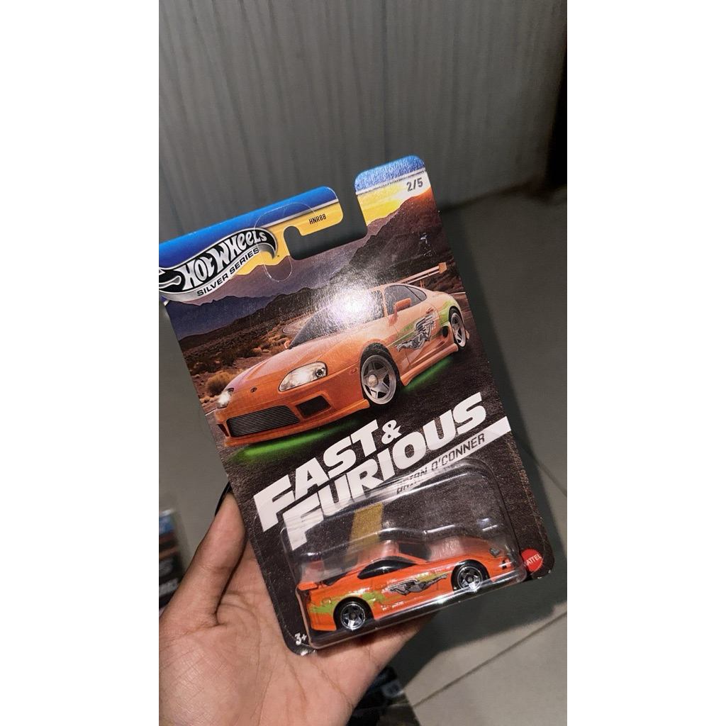 Hot Wheels Fast & Furious - Brian O’Conner Supra, Model Supra oren