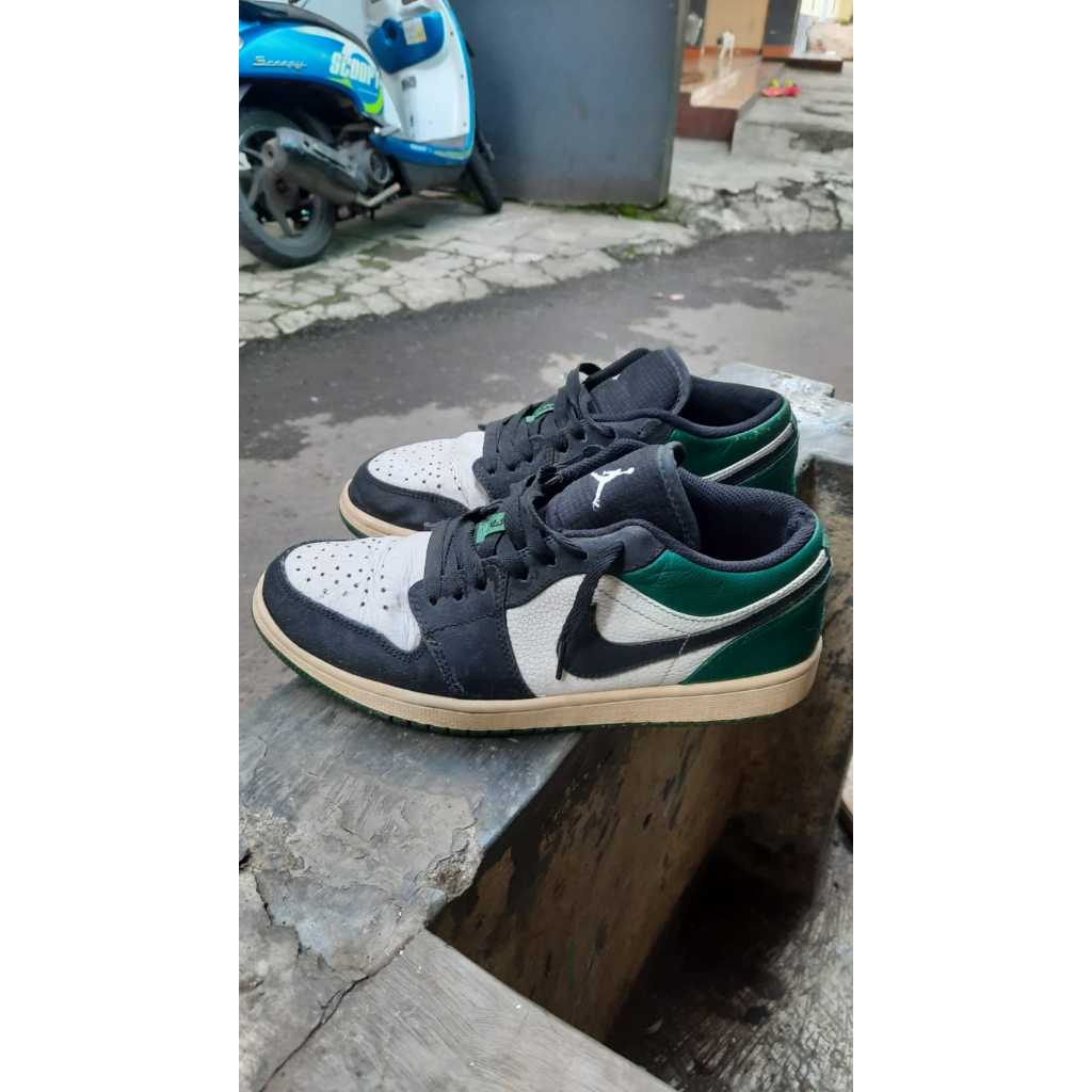 AJ1 Air Jordan 1 Low Mystic Green VNDS