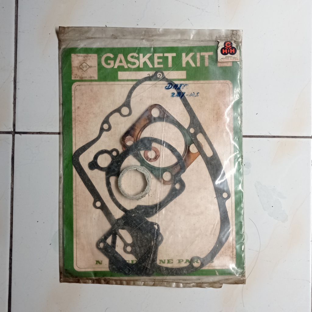 gasket paking perpak mesin set yamaha rx125 rx 125 3M5 nos