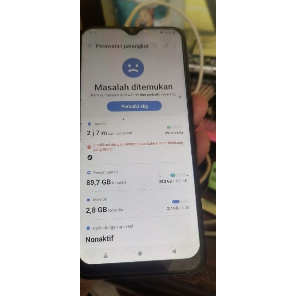 Mesin Samsung Galaxy A50 Normal 4/64 Tanpa Pola