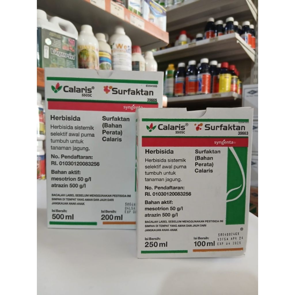 CALARIS PAKET HERBISIDA JAGUNG 250ML & 500 ML